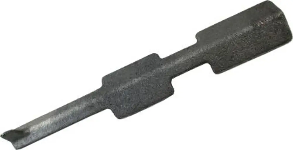 Turbulator von Wolf, aus Metall, mit einer spezifischen Form zur Optimierung von Heizprozessen, in einer schlichten, robusten Ausführung ohne erkennbare Maße.